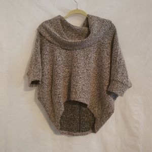 Loft Cowl Neck Dolman Sleeve Cocoon Style Sweater